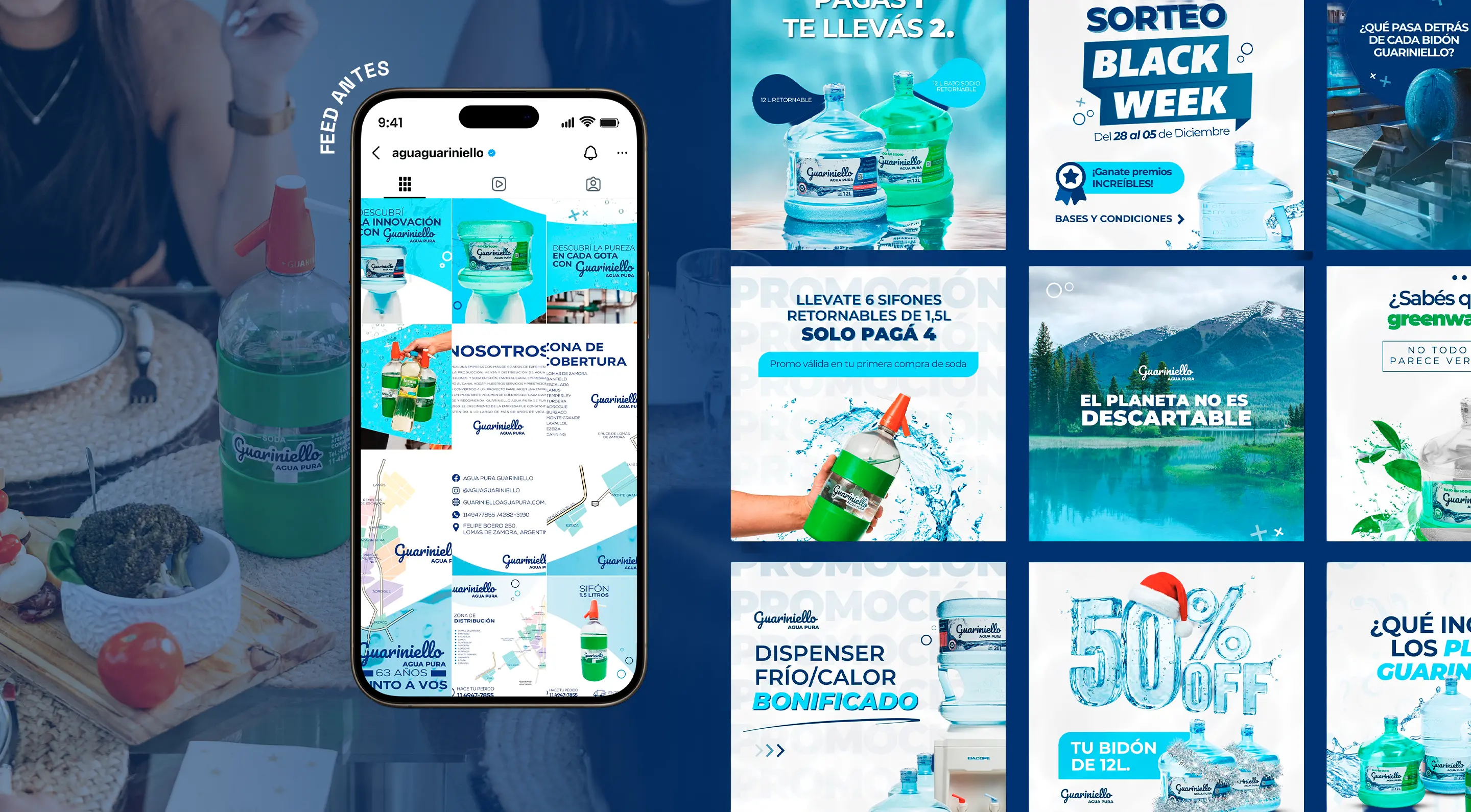 Diseño para feed de Instagram